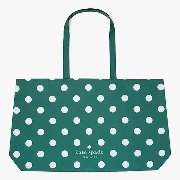 Kate spade polka dot tote deals